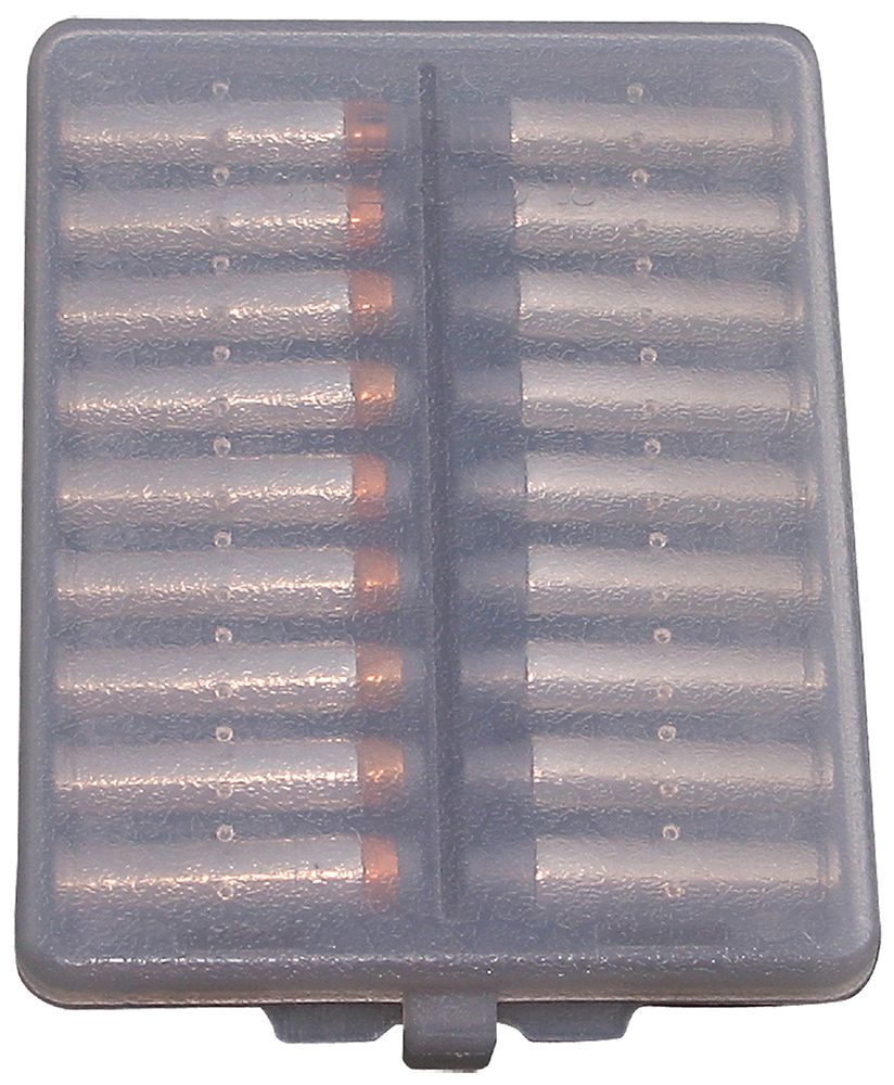 MTM MTM Case Gard .380/9mm Cal 18 Round Ammo Wallet, Clear Smoke - W18-9-41