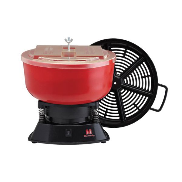 Hornady Hornady Universal Caliber 110 V Plastic/Steel M-1 Case Tumbler, Red/Black - 50202
