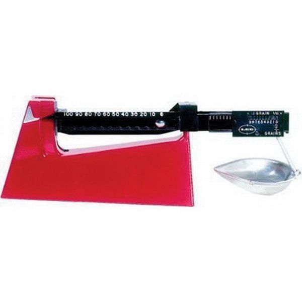 Lee Lee Precision 100 gr Steel/Phenolic/Aluminum Safety Powder Scale, Red/Black - 90681