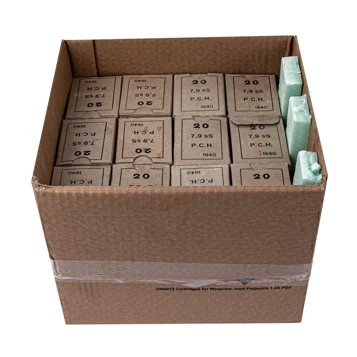 Century 198 gr FMJBT 8mm Greek Surplus Corrosive Ammunition, 960 Round Case - AM8001