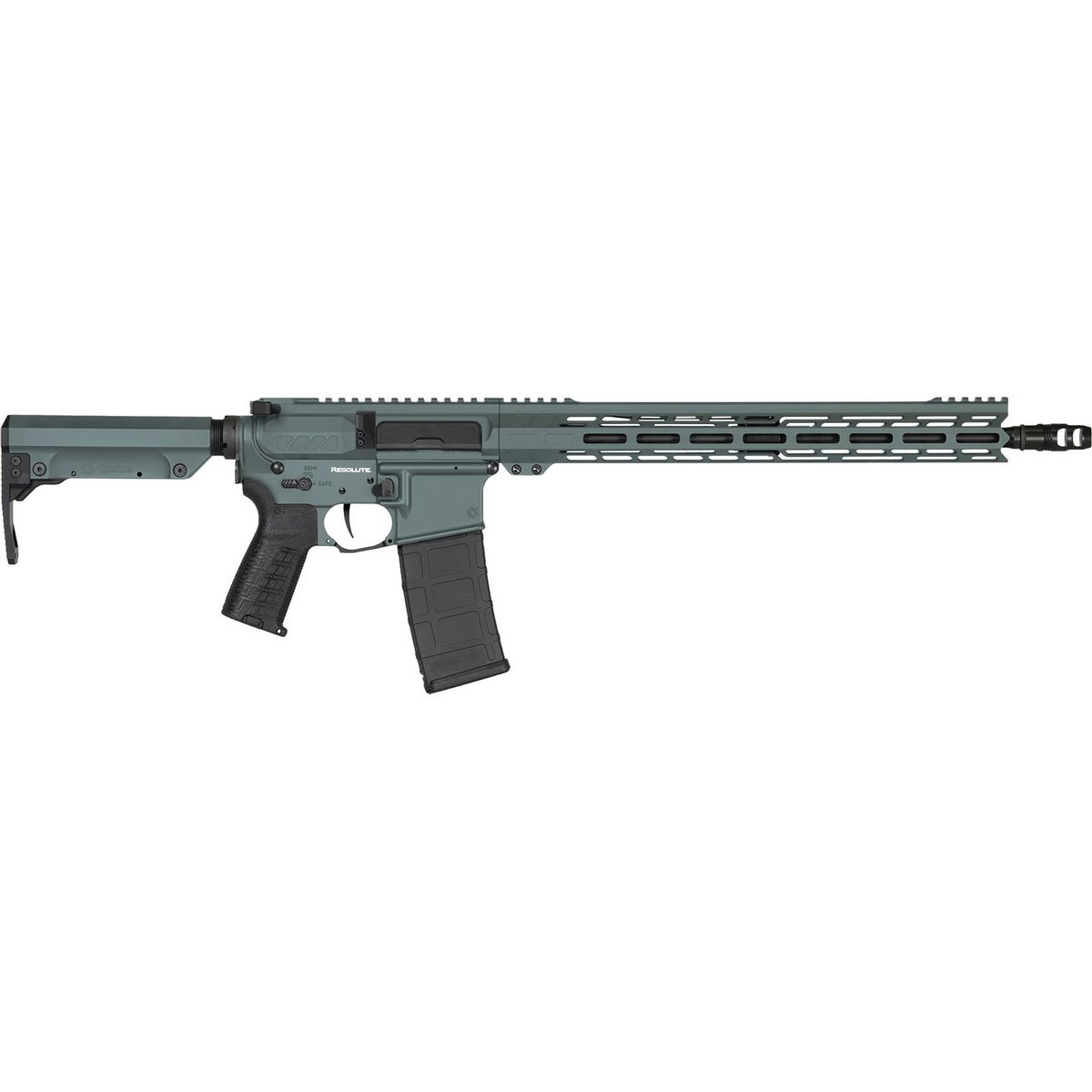 CMMG CMMG Resolute MK4 .300 AAC Blackout 14.50" AR Rifle, Charcoal Green - 30A240ACG