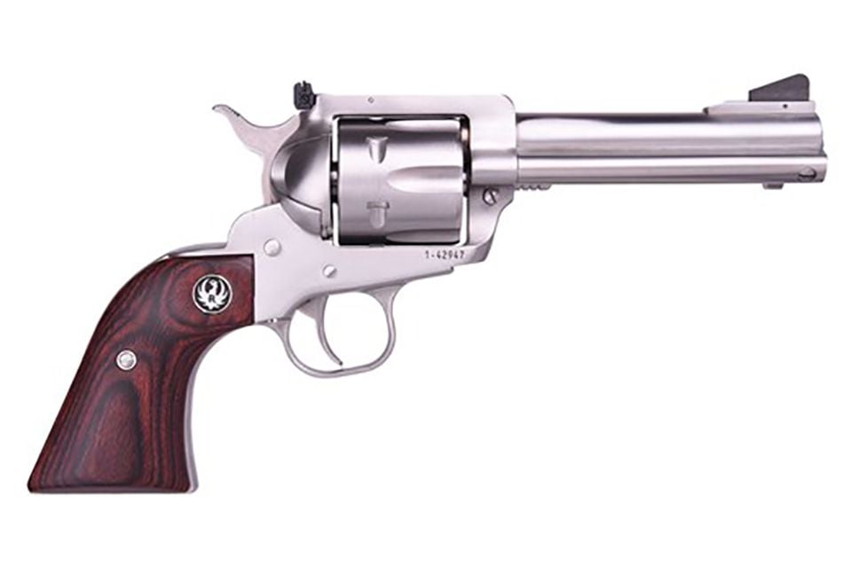 Ruger Blackhawk Convertible .357 Magnum / 9mm 5.5" Barrel Pistol, Stainless Steel - 5247