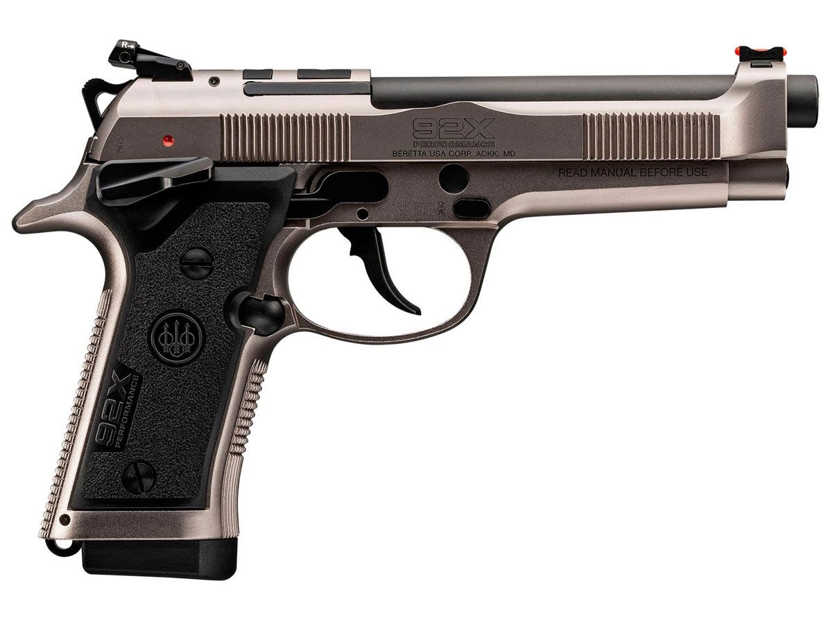 BERETTA 92X PERFORMANCE DEFENSIVE OPTICS READY 9MM PISTOL, NISTAN