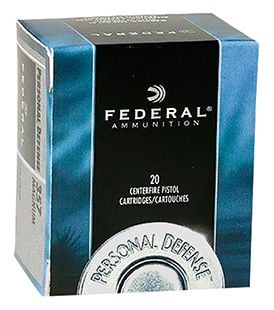 Federal 45 Auto/ACP 230gr JHP Personal Defense Ammunition 20rds - C45D