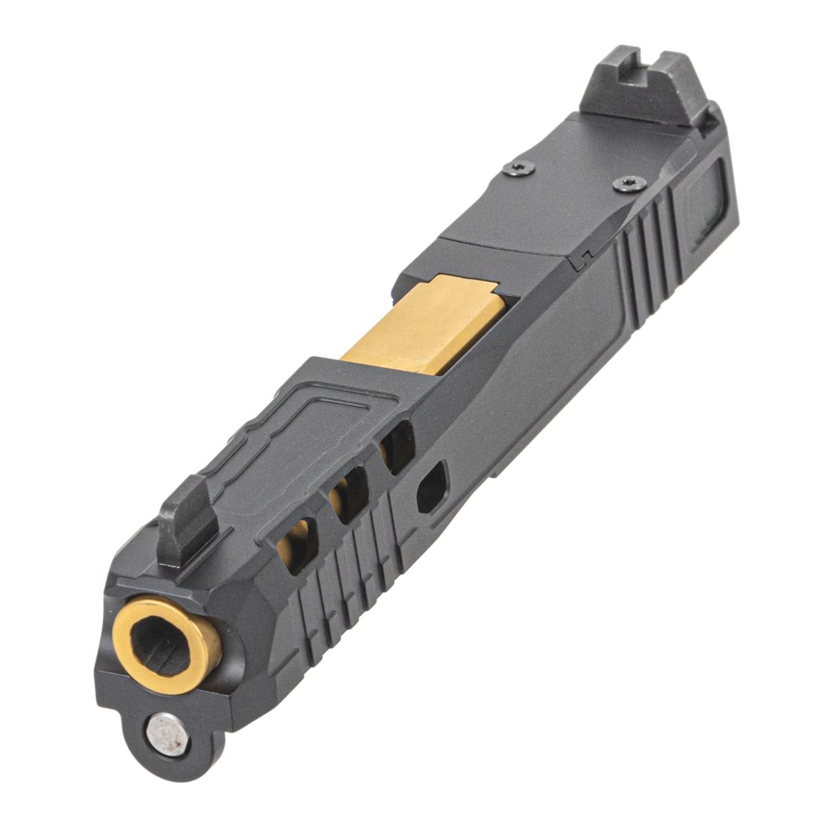 Palmetto State Armory PSA Dagger Complete SWRV2 RMR Slide Assembly With TiN Non-Threaded Barrel, Black