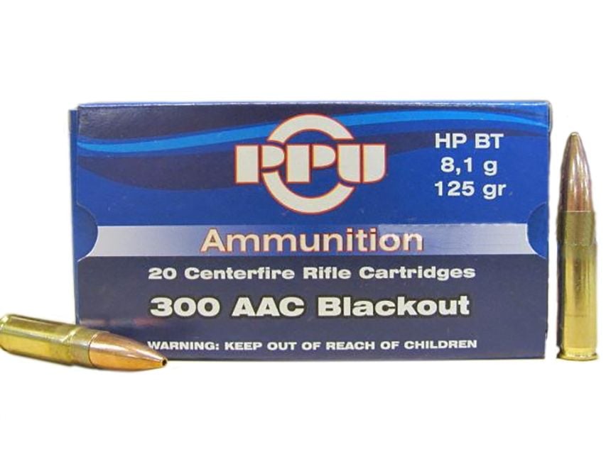 Prvi Prvi Partizan .300 AAC Blackout HPBT 125 gr 20 Rounds Ammunition - PP300B