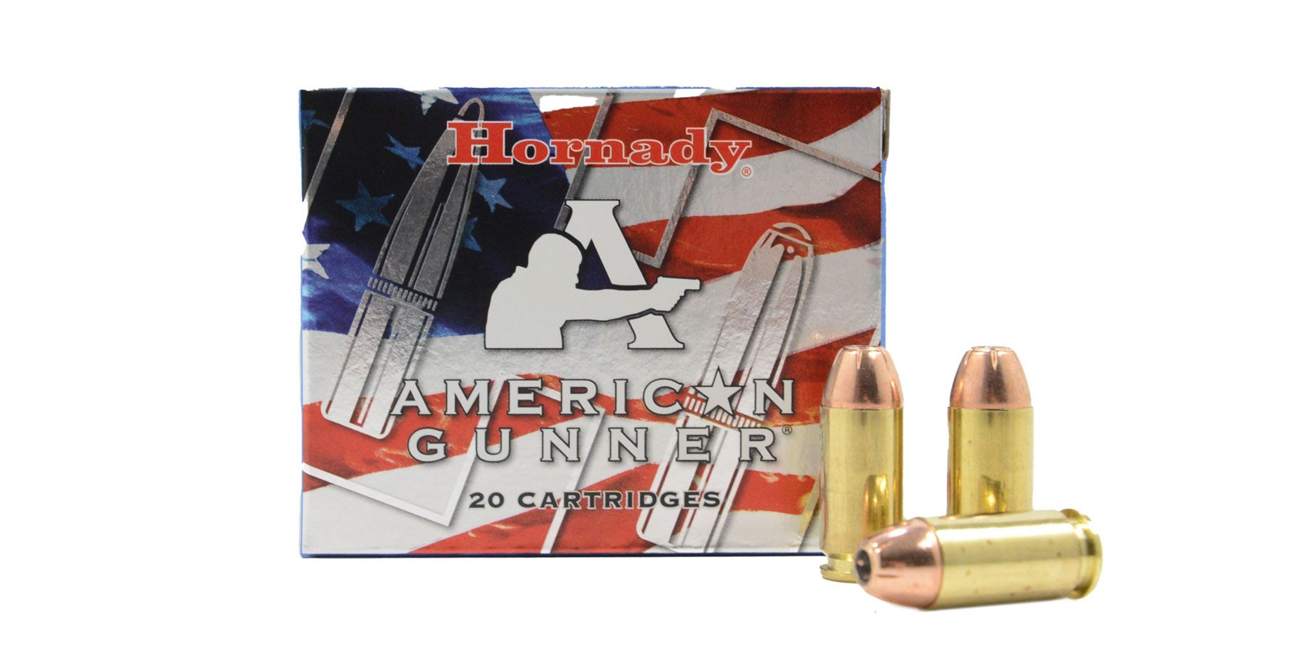 Hornady .40 S&W 180gr XTP American Gunner Ammunition, 20 Round Box  