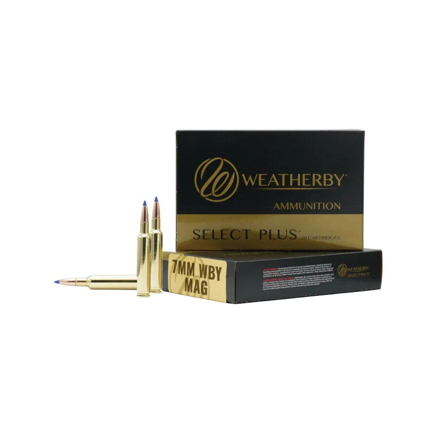 Weatherby Select Plus 7mm Weatherby Magnum 150 gr PT 20rds