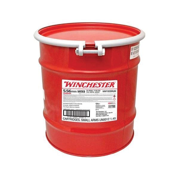 Winchester USA 5.56x45mm 55 gr FMJ 14000rds/Drum