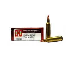 Hornady .22-250 50gr V-MAX Superformance Centerfire Ammunition 20rds - 83366