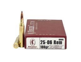 Nosler Trophy Grade 25-06 Rem 100 grain Partition Rifle Ammo, 20/Box - 60005