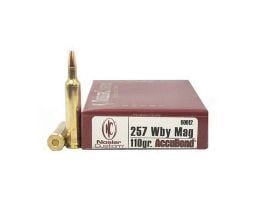Nosler Trophy Grade 257 Weatherby Mag 110 grain AccuBond Rifle Ammo, 20/Box - 60012