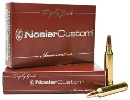 Nosler Trophy Grade 300 SAUM 165 grain Partition Rifle Ammo, 20/Box - 60061