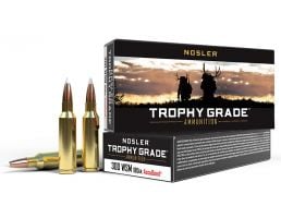Nosler Trophy Grade 300 WSM 180 grain AccuBond Rifle Ammo, 20/Box - 60063