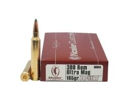 Nosler Trophy Grade 300 RUM 165 grain Partition Rifle Ammo, 20/Box - 60064