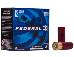 Federal 12ga 2.75" Game-Shok HB Lead Shotshell Ammunition 25rds - H126 7.5