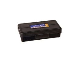 Frankford Arsenal 512 .22 BR Remington/.22 PPC Hinge-Top Ammo Box, 50rds Black