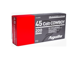 Aguila Centerfire 45 Colt 200 grain Soft Point Pistol Ammo, 50/Box