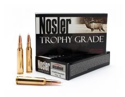 Nosler Trophy Grade 6.5x55 Swedish Mauser 140 grain AccuBond Rifle Ammo, 20/Box - 60022