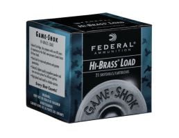 Federal .410 Bore 3"2/3 oz. #6 Game-Shok Upland Hi-Brass 25 Shotshells  - H413 6