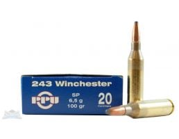 PRVI Partizan 243 100gr SP Ammunition 20rds - PP2.51
