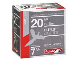 Aguila Field 20 Gauge 2-3/4 inches 8 Shot 1 oz High Velocity Lead Shotshell, Birdshot, 25/Box - 1CHB2048