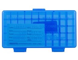 Berrys Bullets 409 .243/.308 50 Round Snap-Hinge Ammo Box, Blue - 40902