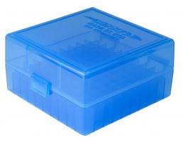 Berrys Bullets 005 .223 Rem/5.56 100 Round Snap-Hinge Ammo Box, Blue - 05020
