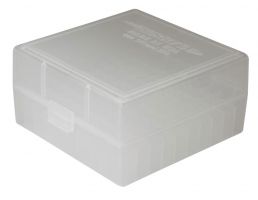 Berrys Bullets 005 .223 Rem/5.56 100 Round Snap-Hinge Ammo Box, Clear - 05030