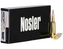 Nosler Match Grade 105 gr RDF 6mm Crd Ammo, 20/box - 60135