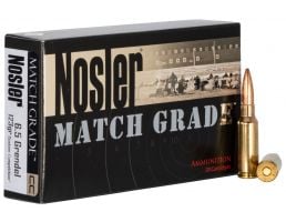 Nosler Match Grade 6.5 Grendel 123 grain Ammo