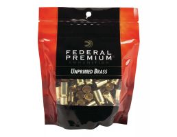 Federal Premium Gold Medal 9mm Luger Unprimed Brass Cartridge Case, 100/pack - PH9UPB100