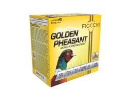 Fiocchi Golden Pheasant 12 Gauge 2.75" #6 Shot Ammo - 1.37 oz - 25rds - 12GP6