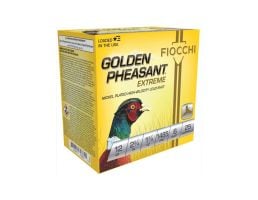 Fiocchi Golden Pheasant 12 Gauge 2.75" #6 Shot Ammo - 1.37 oz - 25rds - 12GPX6