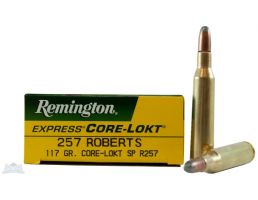 Remington 257 Roberts 117gr Core-Lokt PSP Ammunition 20rds - R257