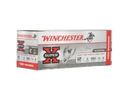Winchester Super X Xpert 12 Gauge 3" #4 - 1.12 oz - 100rds - WEX1234VP