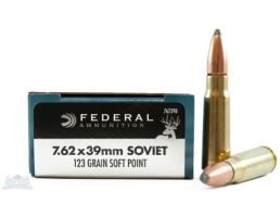 Federal 7.62x39mm 123gr SP RN Power-Shok Ammunition - 76239B