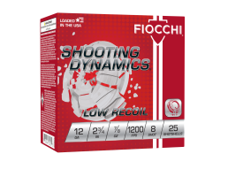 Fiocchi Exacta Clay Target Line Trainer 2.75" 12 Gauge Ammo 250 Rounds - 1278OZ8