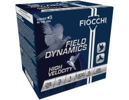 Fiocchi Field Dynamics High Velocity 28 Gauge 3" #5 - 1 oz - 25rds - 283HV5