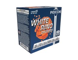 Fiocchi White Rino Crusher 12 Gauge 2.75" #7.5 Shot - 1.12 oz - 25rds - 12WRCRS7