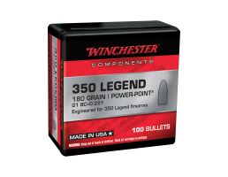 Winchester Ammunition .350 Legend 180 gr Reloading Bullets PP 100rds - WB350P180X