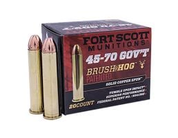 Fort Scott Brush Hog Tumble Upon Impact .45-70 Government 300 gr Ammo SCS - 20rds - 4570300SCV1