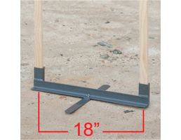 Birchwood Casey Folding Target Stand - Gray - Portable and Compact Target Stand - 1800MTS