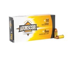 ArmsCor 9mm 124 gr FMJ 50rds