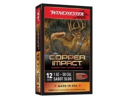 Winchester Copper Impact 12 Gauge 2.75" Sabot Slug 1 oz - 5rds - X12CLF