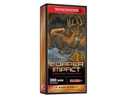 Winchester Copper Impact .300 WSM 150 gr Ammo Extreme Point Lead-Free - 20rds - X300SCLF