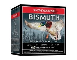 Winchester Bismuth 20 Gauge 3" #4 1.12 oz - 25rds - SWB2034