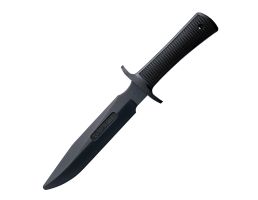 Cold Steel Trainer Fixed Training Knife Versatile for Safe Practice in Black - CS-92R14R1