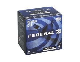 Federal Game-Shok High Brass 20 Gauge 3" #5 1.25 oz - 25rds - H2585