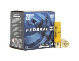 Federal Game-Shok High Brass 20 Gauge 3" #6 1.25 oz - 25rds - H2586